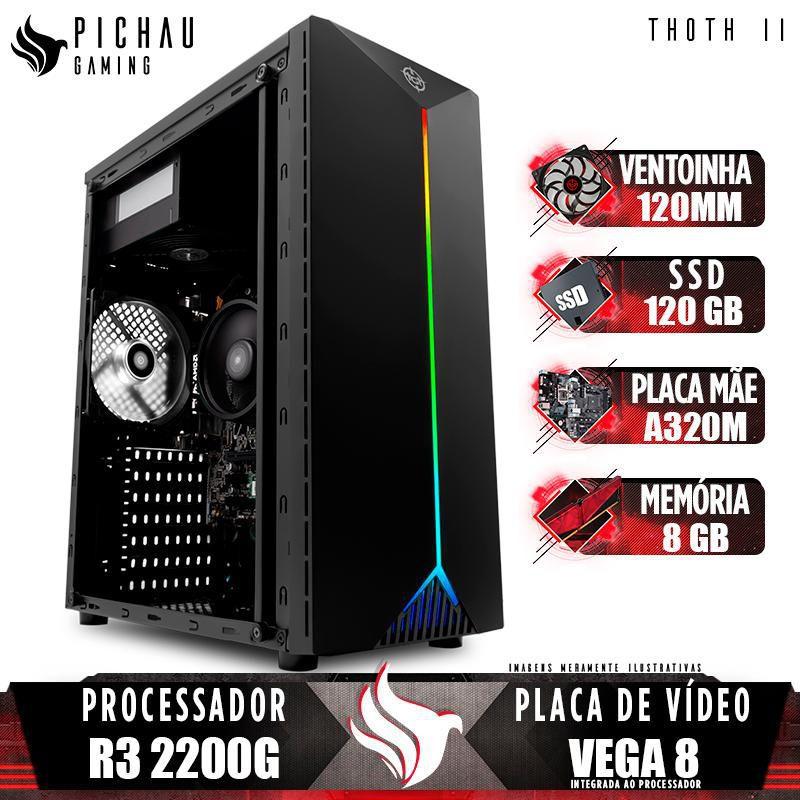 miyuyu PC Gamer Pichau Thoth II, AMD Ryzen 5 5600X, GeForce RTX